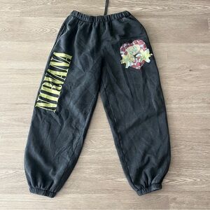 Urban outfitters nirvana sweatpants size L
